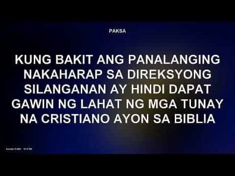 Bro. Willy Santiago Live Premiere : PAGHARAP SA SILANGANAN NI ELI SORIANO VS SILANGANAN NG ISRAEL